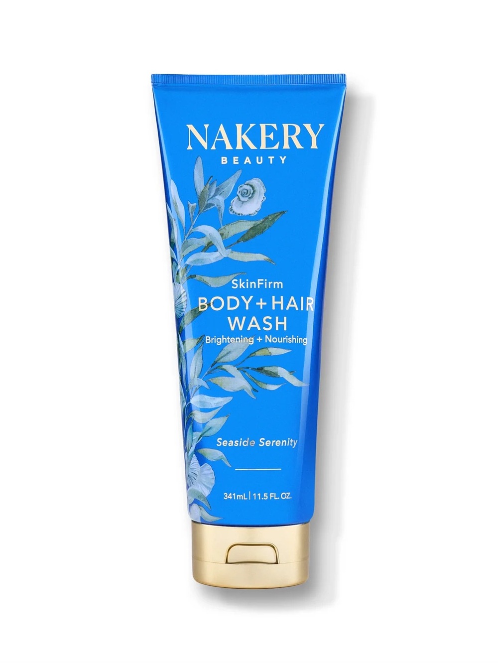 Nakery Beauty SkinFirm Body + Hair Wash — Seaside Serenity - 341ml